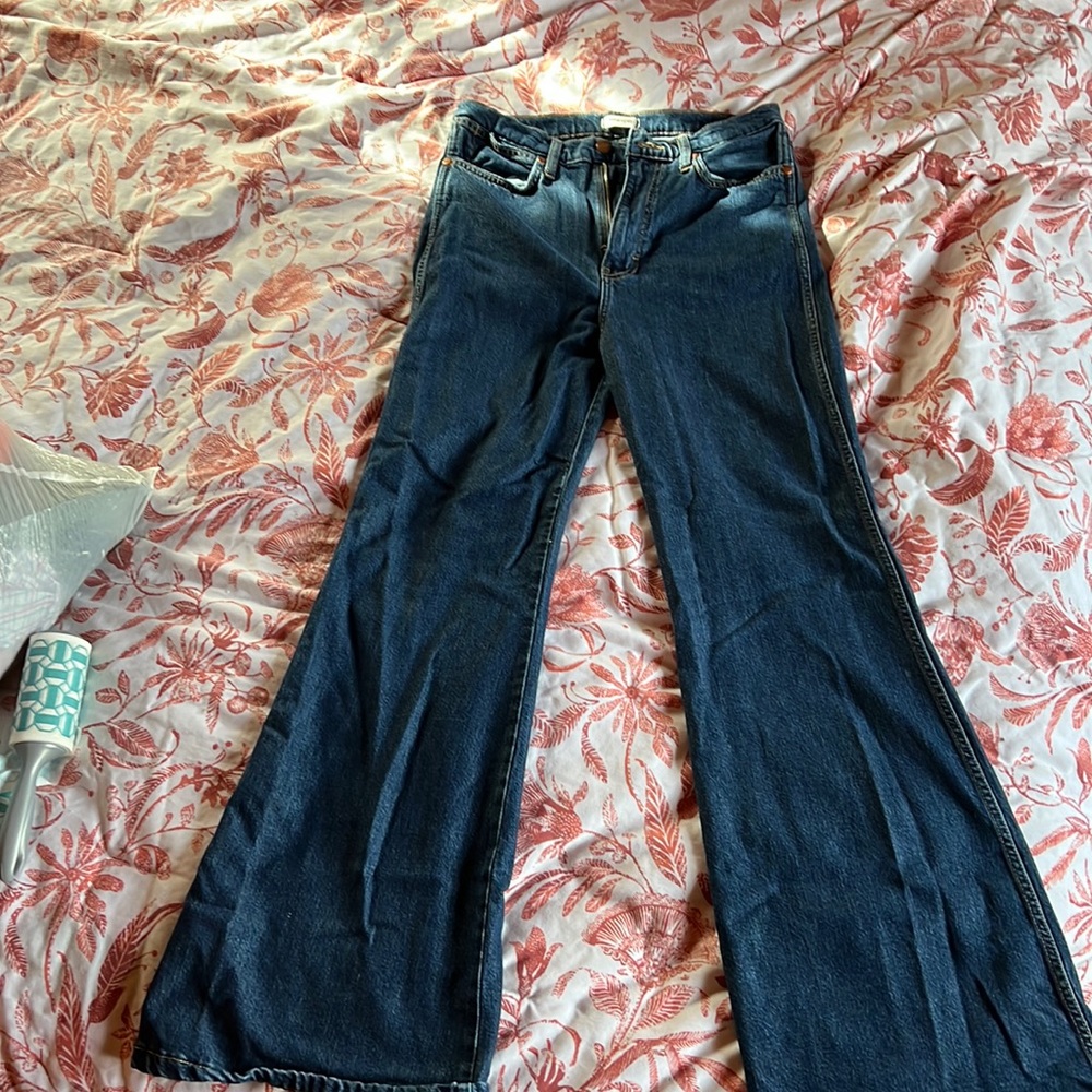Wrangler Wanderer high rise flares